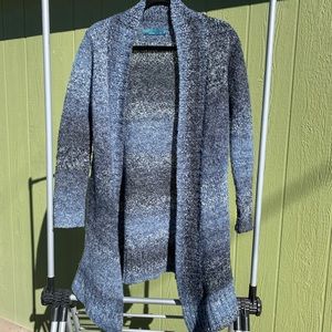 Prana cardigan in shades of blue